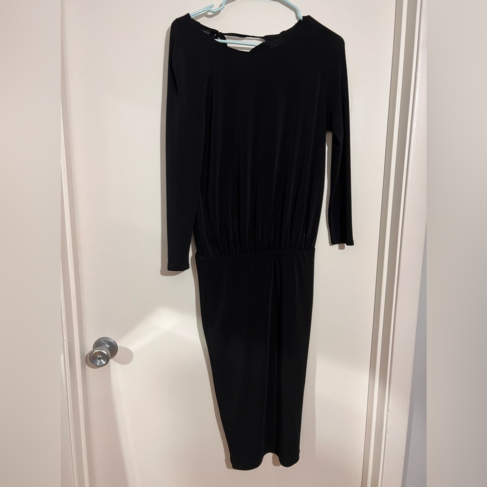 Zara open back evening dress-O